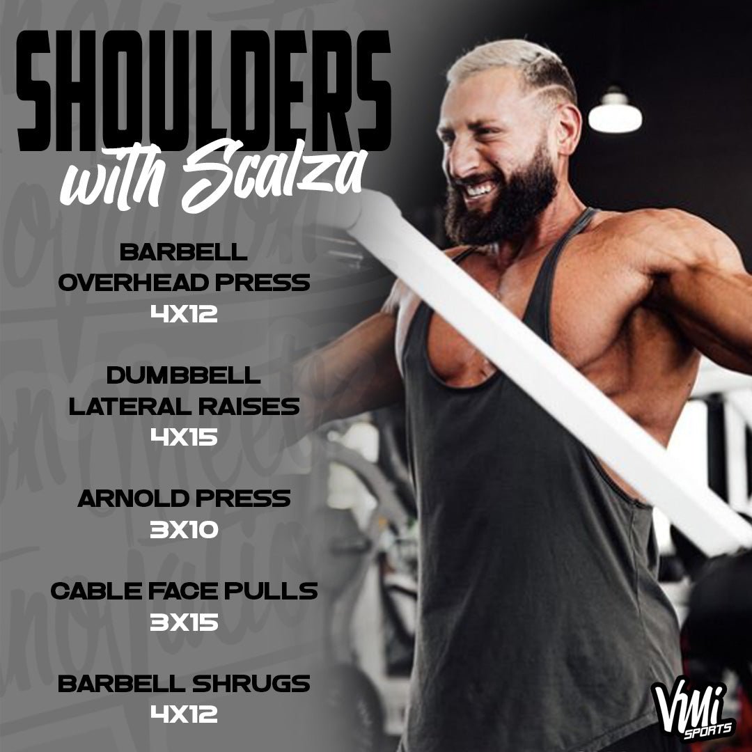 Scalza's Shoulder Workout: Get Those Deltoids Pumping