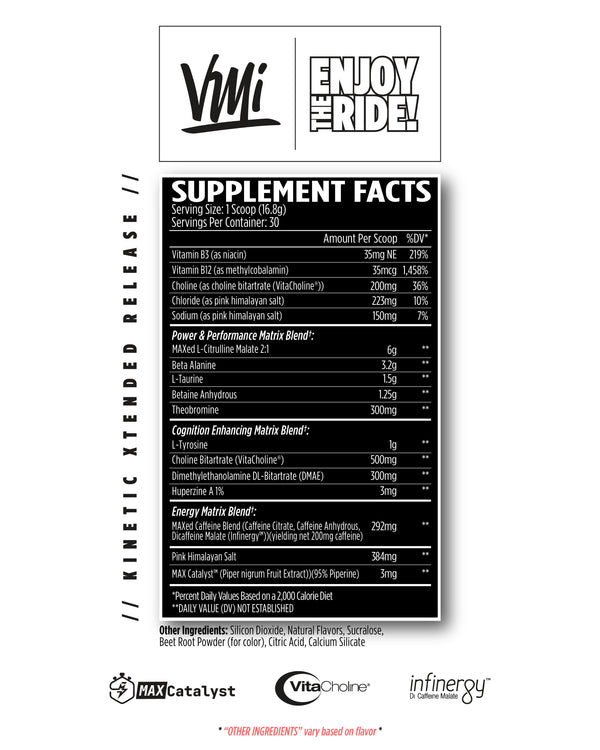 KXR Stacked® Performance Pre-Workout