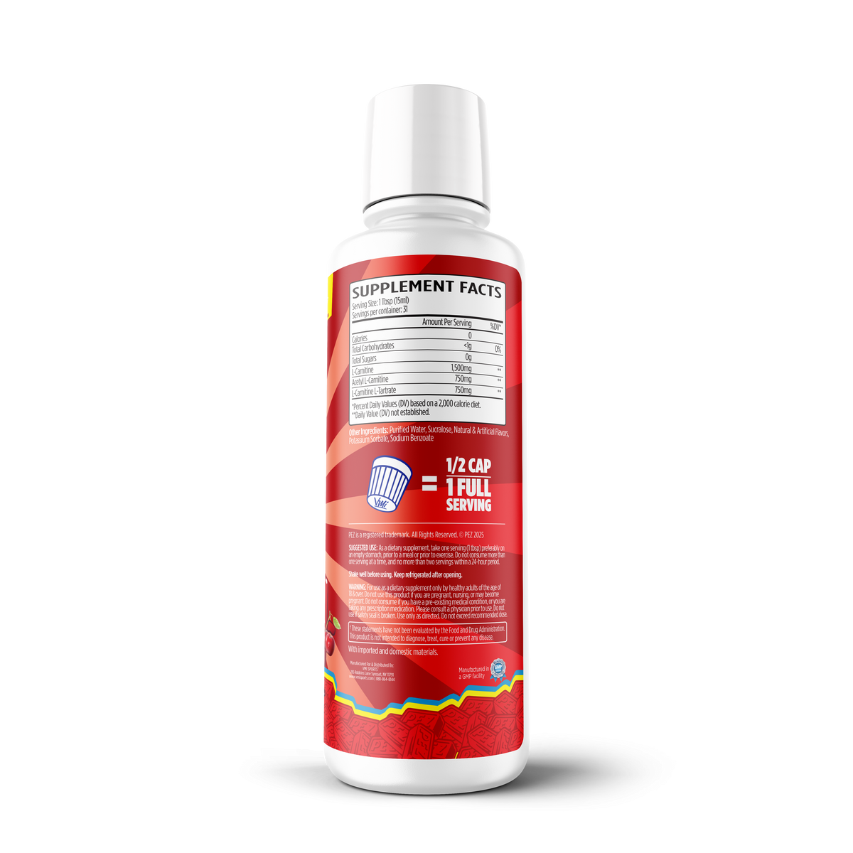 L-Carnitine Liquid 3000 - Metabolic Support – VMI Sports L-Carnitine Liquid 3000 - Metabolic Support – VMI Sports