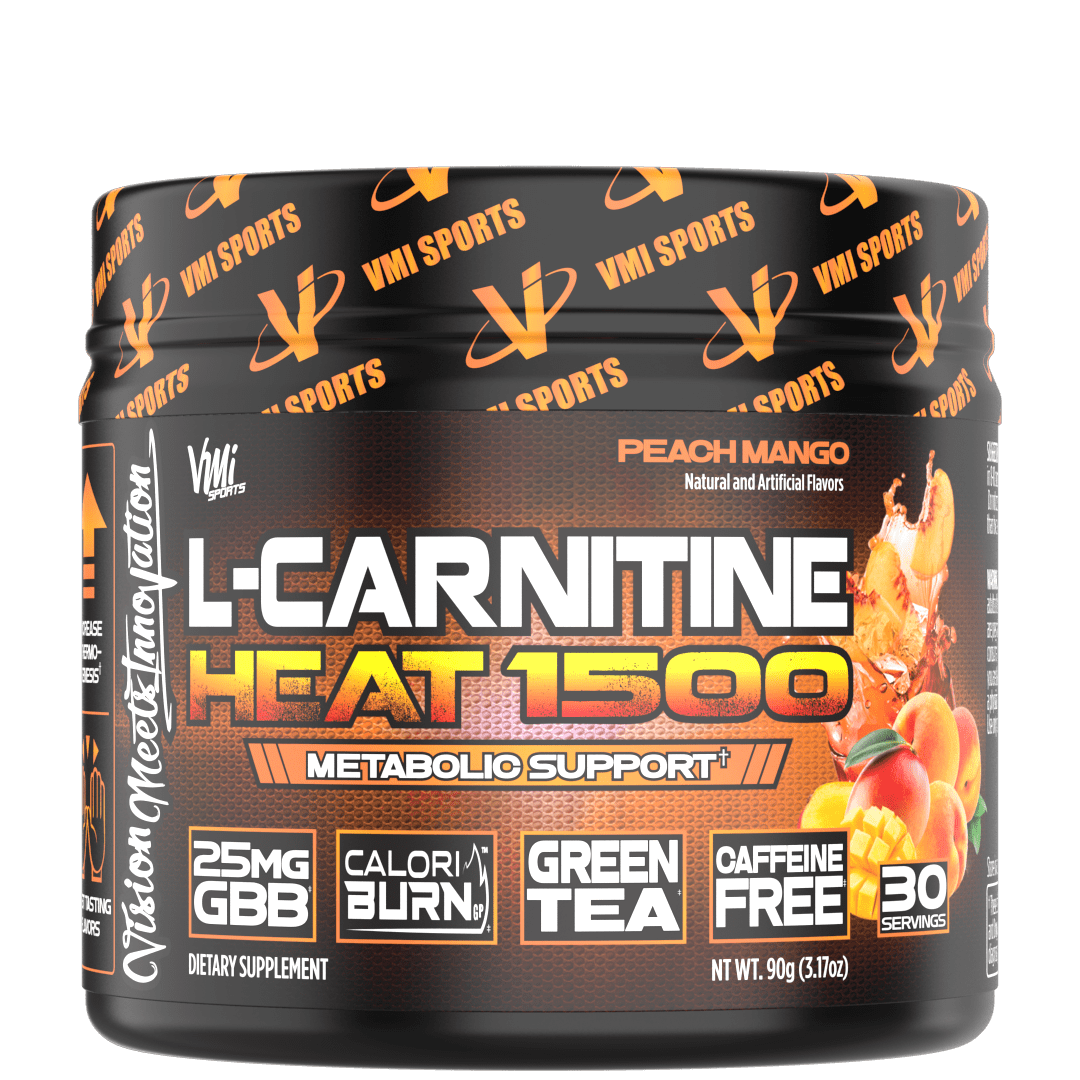 VMI Sports Diet & Energy Peach Mango L-Carnitine 1500 HEAT POWDER
