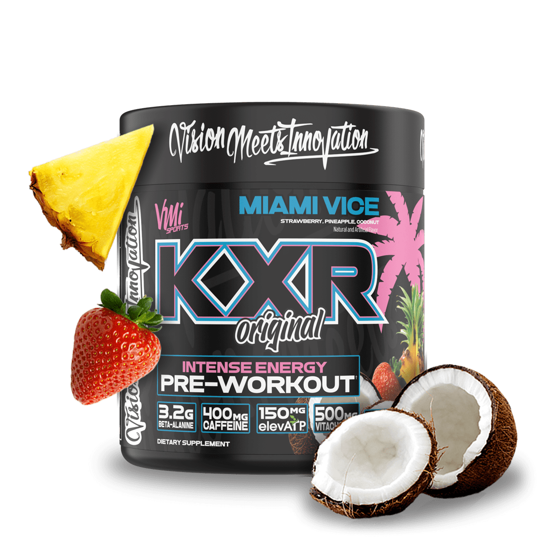 www.vmisports.com Pre workout Miami Vice KXR® Pre Workout 30 serving