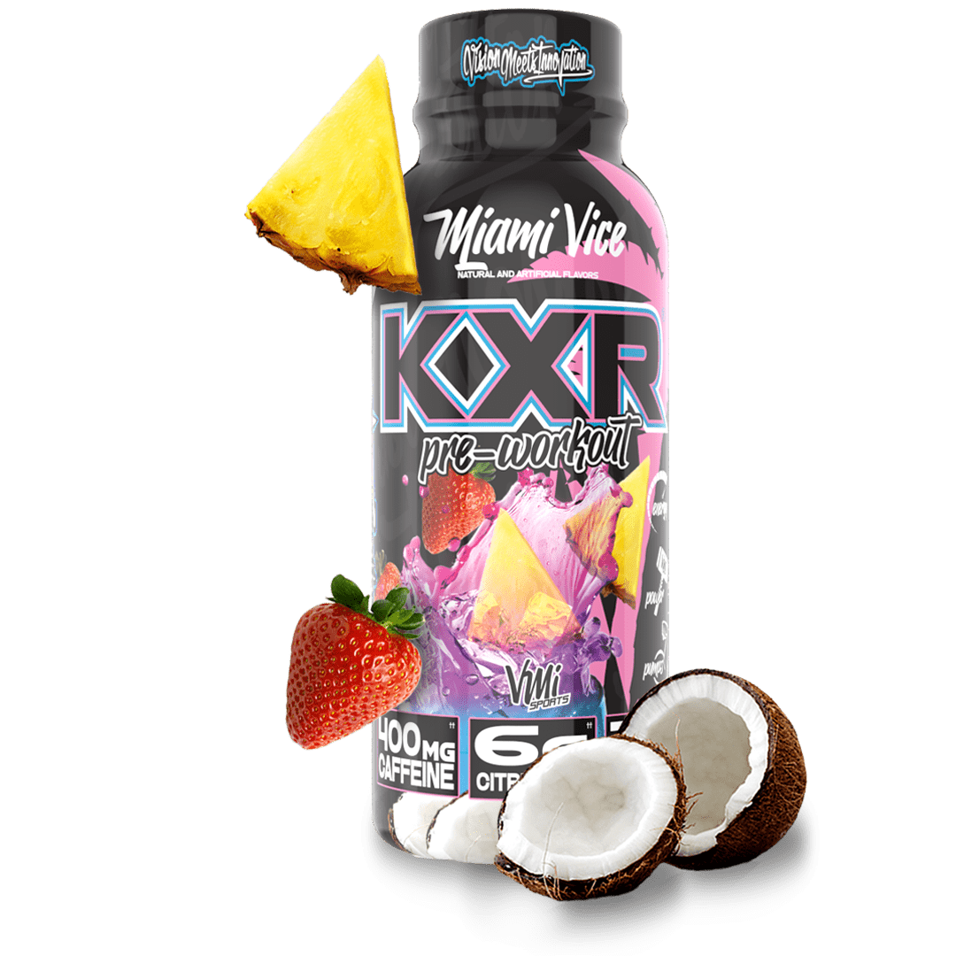 www.vmisports.com Pre workout Miami Vice / Single Ready Drink KXR® Pre Workout
