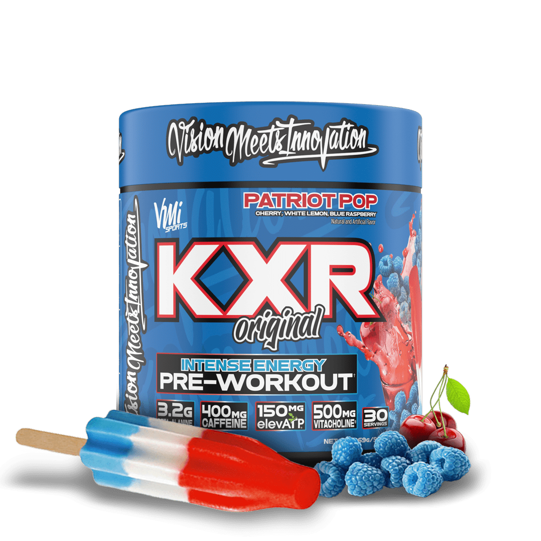 www.vmisports.com Pre workout Patriot Pop KXR® Pre Workout 30 serving