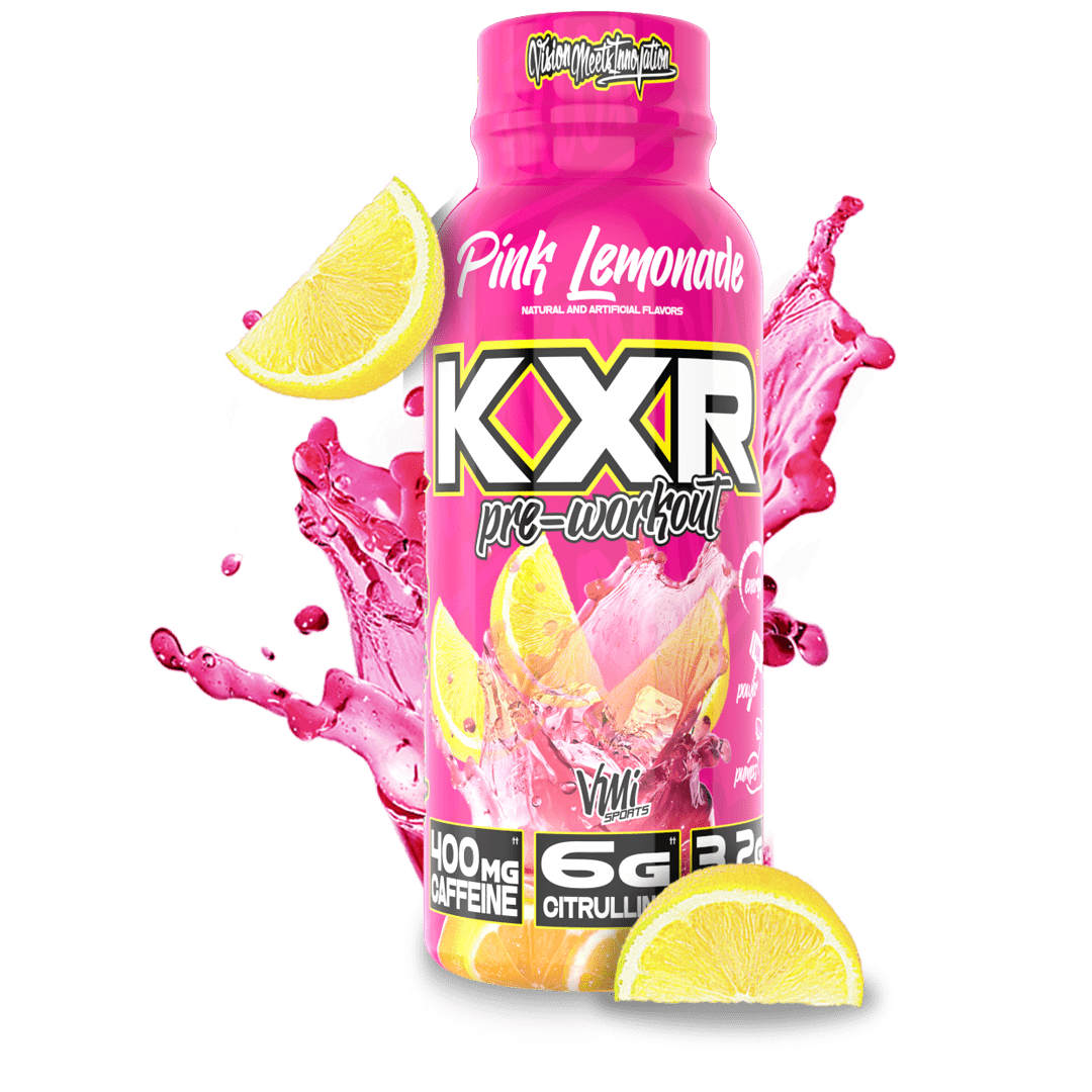 www.vmisports.com Pre workout Pink Lemonade / Single Ready Drink KXR® Pre Workout