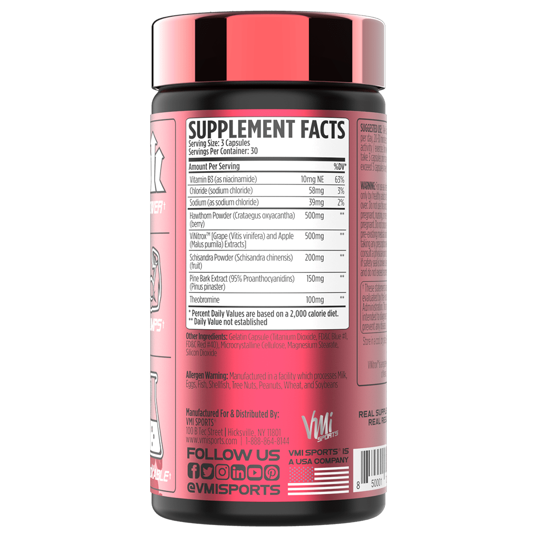 Vasogen® Vasodilator Supplement Nitric Oxide Supplement VMI Sports