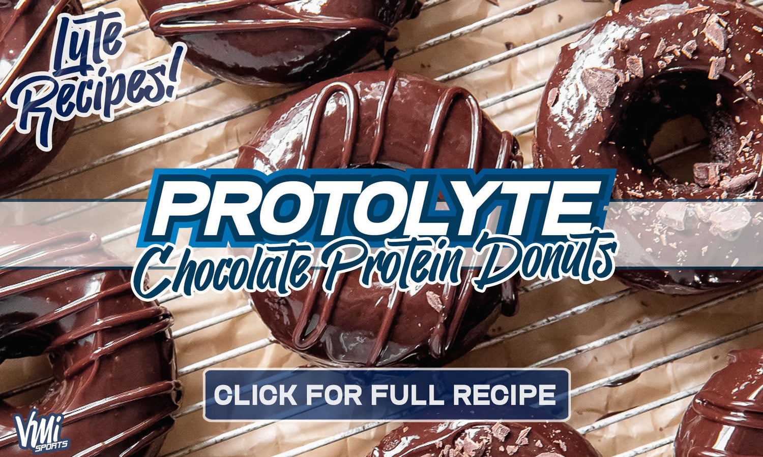 CHOCOLATE PROTEIN PROTOLYTE DONUTS