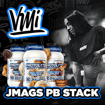 JMAGS PB Stack: Vanilla Peanut Butter, Chocolate Peanut Butter, & Peanut Butter Cookies & Cream