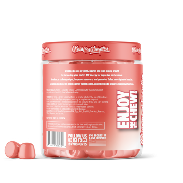 Creatine Gummies / Gelatin Free & Vegan Friendly