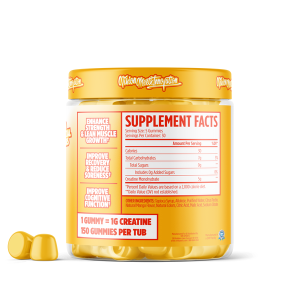 Creatine Gummies / Gelatin Free & Vegan Friendly
