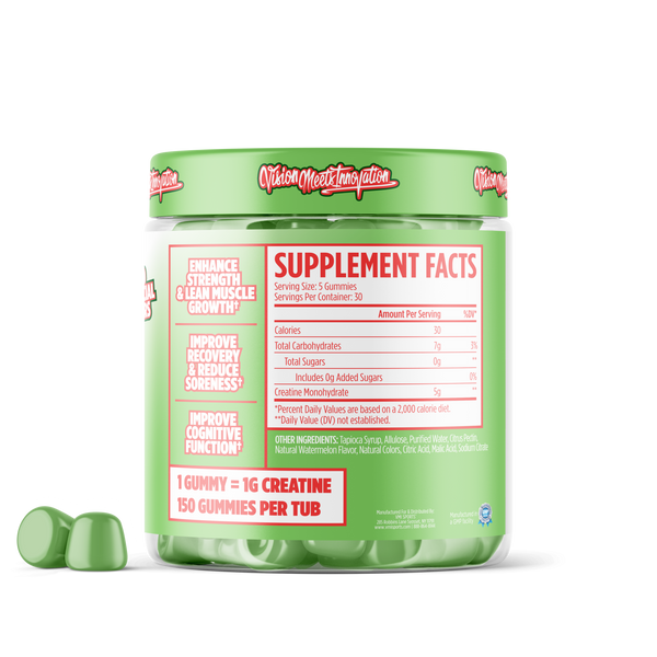 Creatine Gummies / Gelatin Free & Vegan Friendly