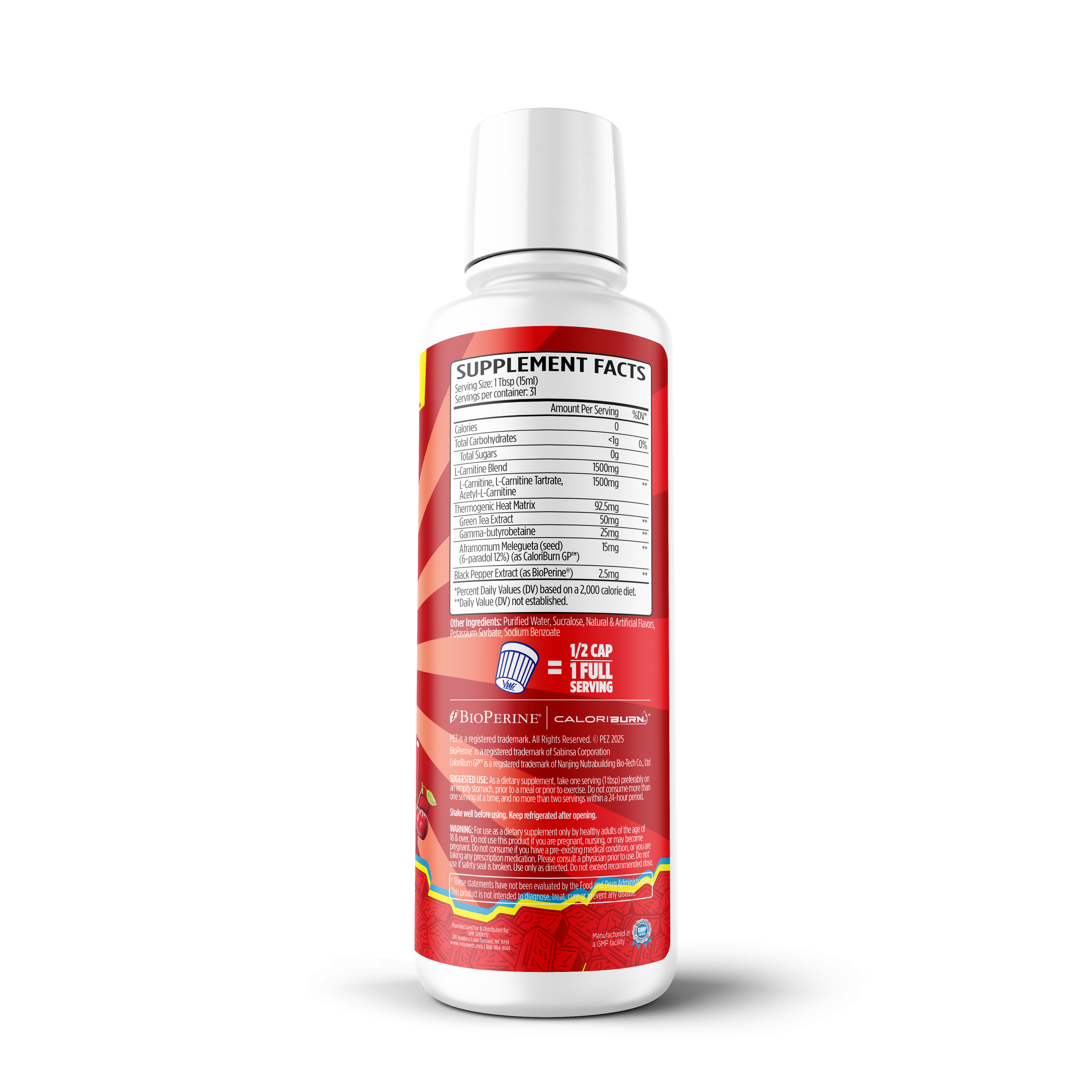 L-Carnitine Liquid 1500 Heat - Thermogenic VMI Sports L-Carnitine Liquid 1500 Heat - Thermogenic VMI Sports