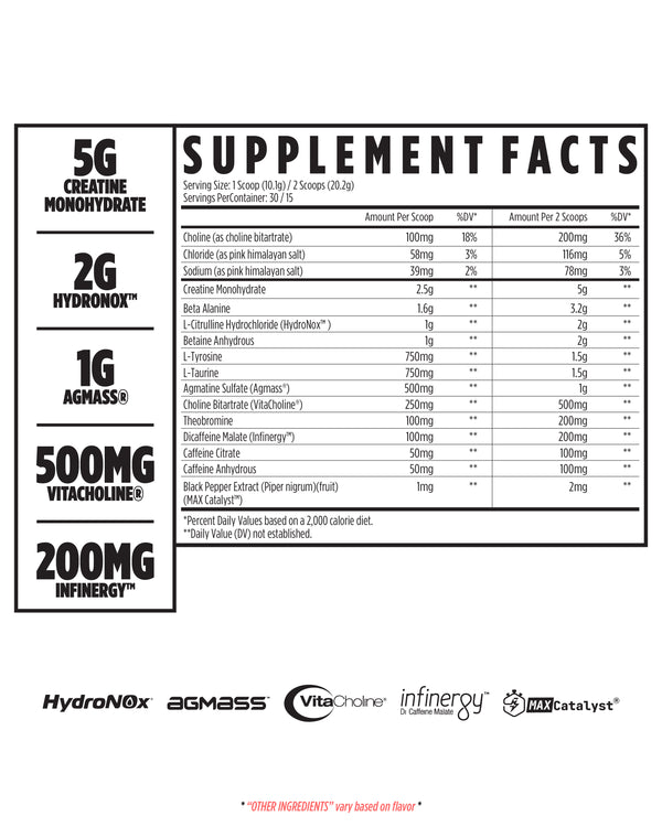 Creatine Pre-Workout / Powered By HydroNox™