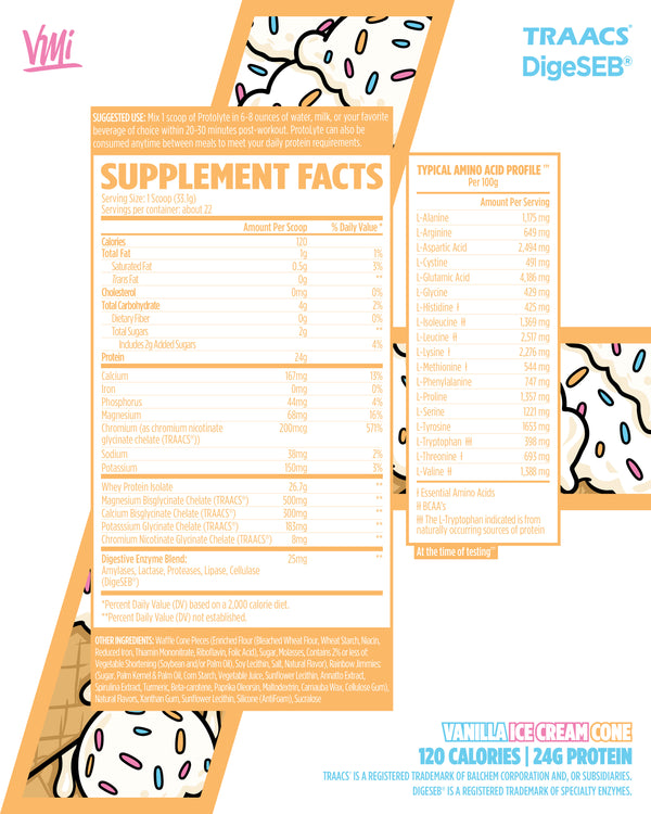 ProtoLyte® 100% Premium Whey Isolate Protein