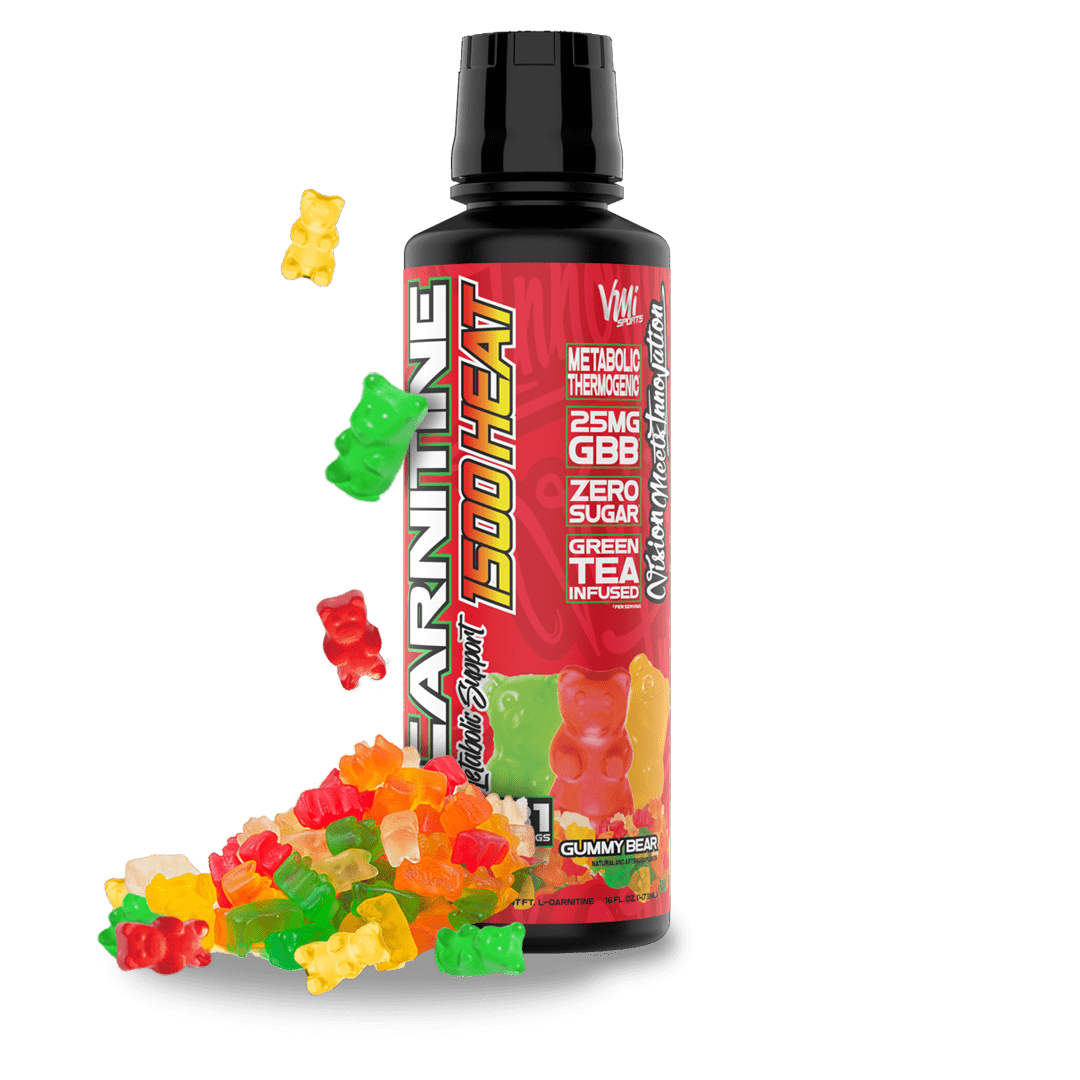 VMI Sports Diet & Energy Gummy Bear HEAT L-Carnitine Liquid 1500 HEAT 16.02oz