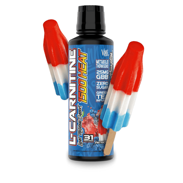 VMI Sports Diet & Energy Patriot Pop HEAT L-Carnitine Liquid 1500 HEAT 16.02oz
