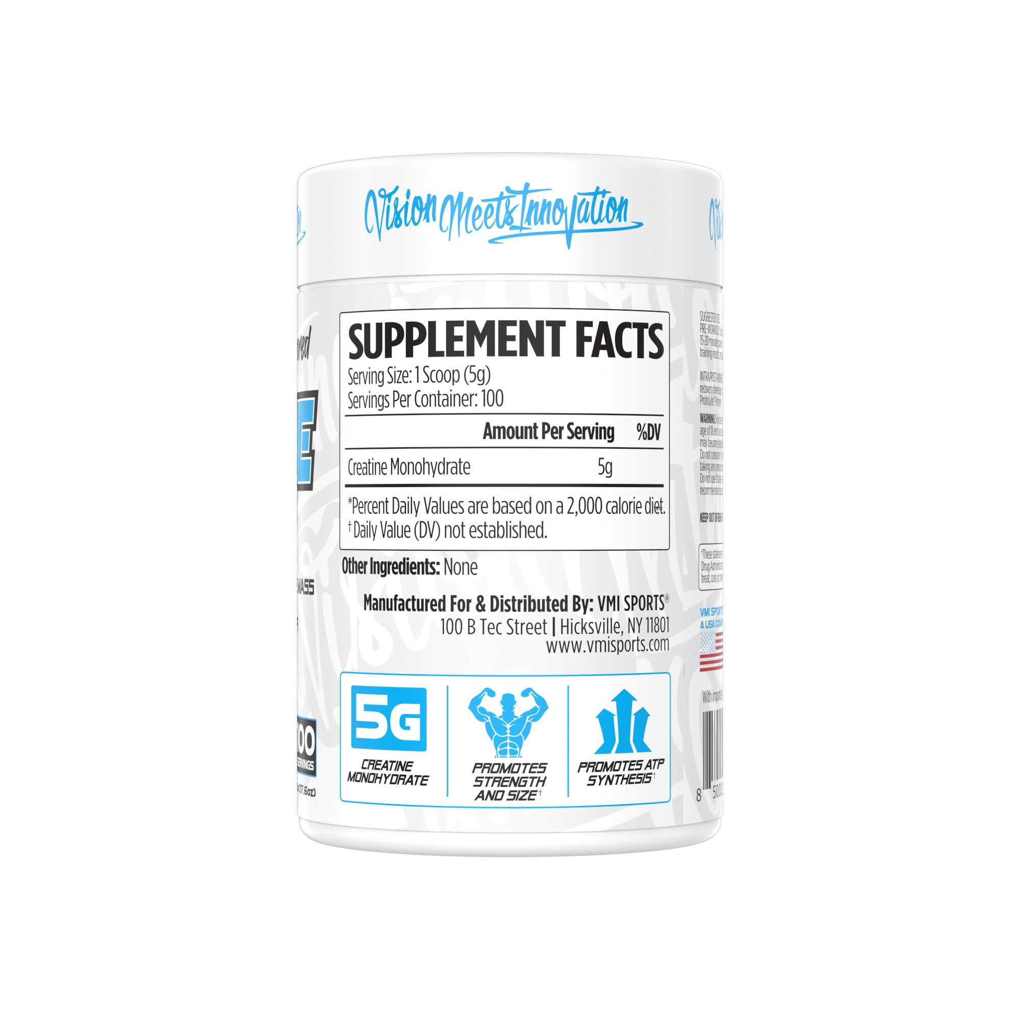 www.vmisports.com Muscle Building & Recovery Creatine Monohydrate