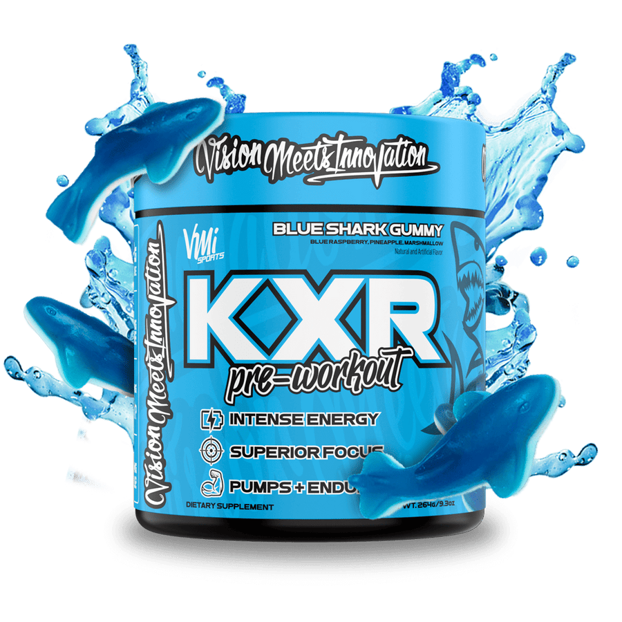 KXR Pre Workout 30 serving Intense Workouts 7 Amazing Flavors VMI