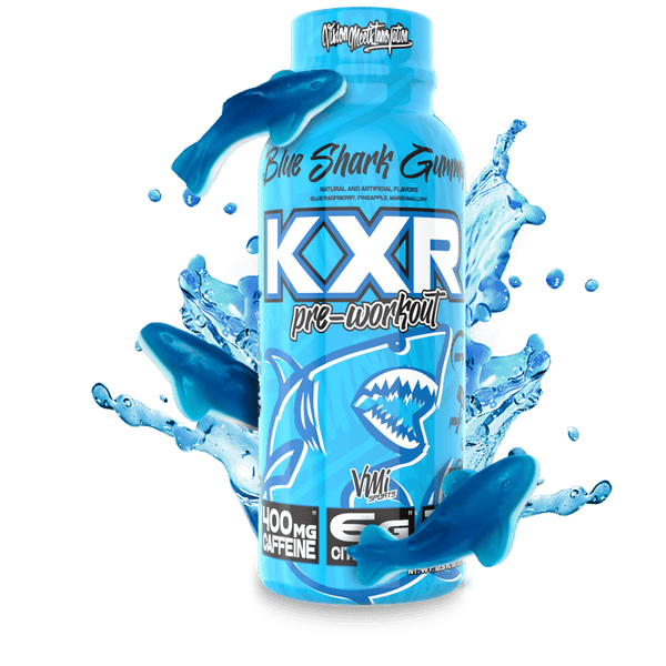 www.vmisports.com Pre workout Blue Shark Gummy / Single Ready Drink KXR® Pre Workout