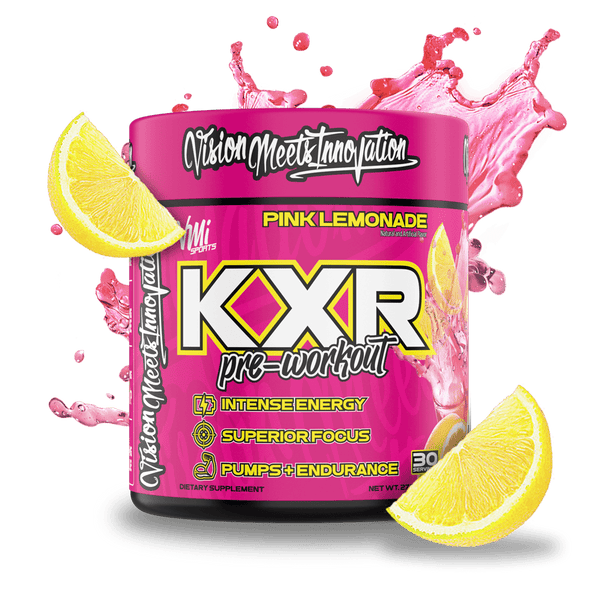 www.vmisports.com Pre workout Pink Lemonade KXR® Pre Workout 30 serving