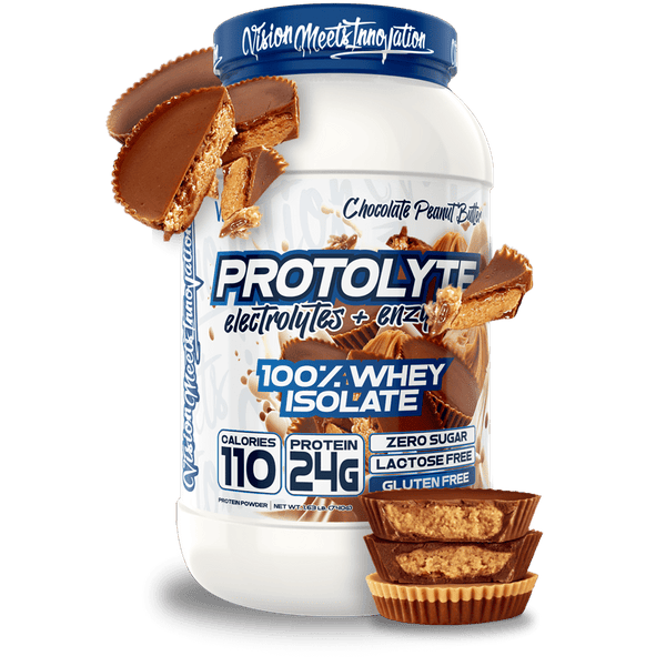www.vmisports.com Protein Chocolate Peanut Butter ProtoLyte® 100% Whey Isolate Protein 1.6lb