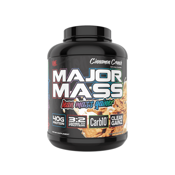 www.vmisports.com Protein CINNAMON CRUNCH MAJOR MASS™ Lean Mass Gainer