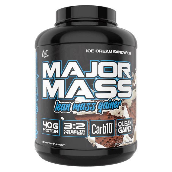 www.vmisports.com Protein ICE CREAM SANDWICH MAJOR MASS™ Lean Mass Gainer