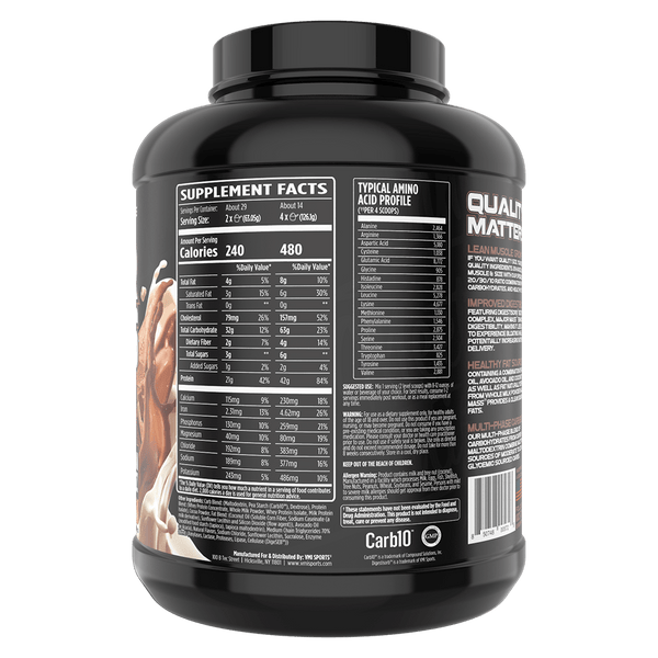 www.vmisports.com Protein MAJOR MASS™ Lean Mass Gainer