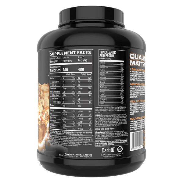 www.vmisports.com Protein MAJOR MASS™ Lean Mass Gainer