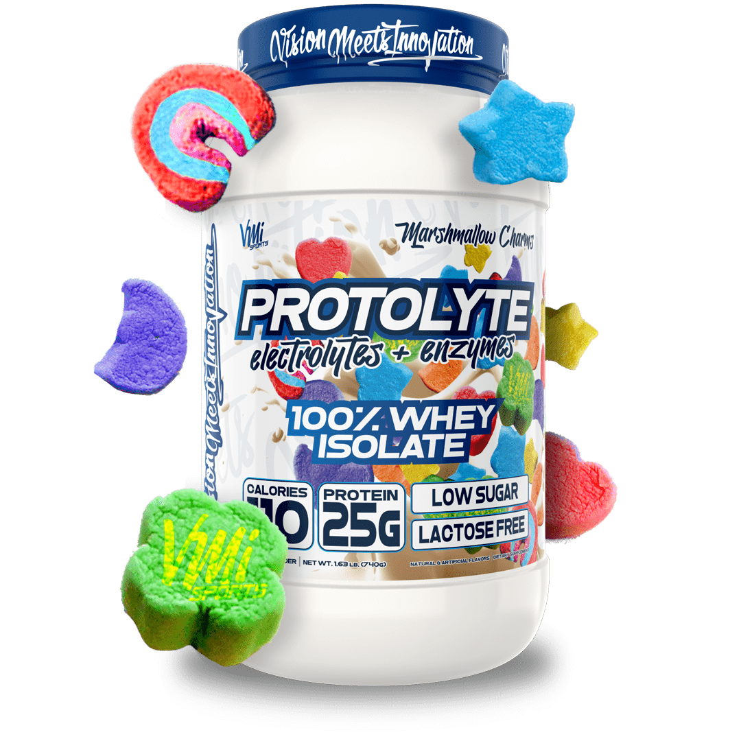 www.vmisports.com Protein Marshmallow Charms ProtoLyte® 100% Whey Isolate Protein 1.6lb