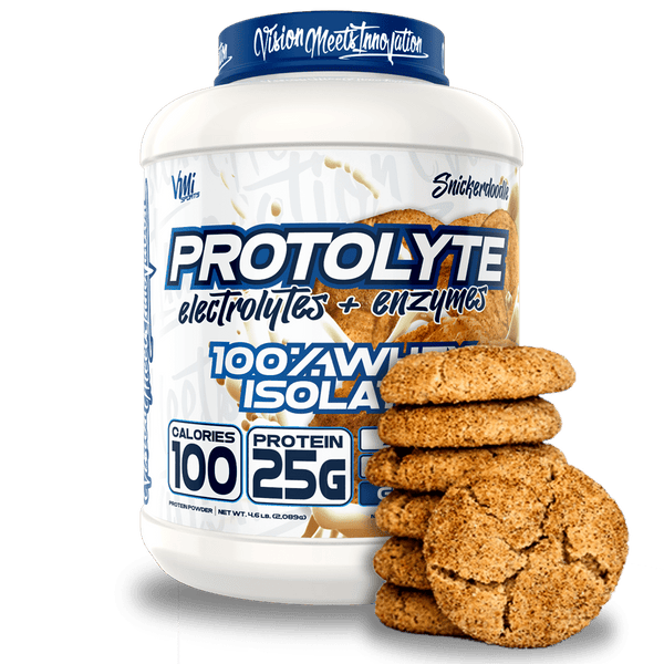 www.vmisports.com Protein Snickerdoodle / 4.6LBS (71 Servings) ProtoLyte® 100% Whey Isolate Protein