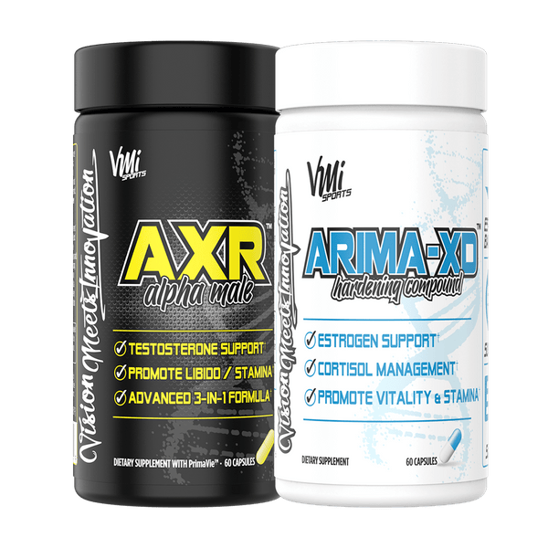 www.vmisports.com Testosterone ARIMA-XD 60ct / A-XR PCT 60ct ON / OFF CYCLE STACK - ARIMA-XD + A-XR Alpha Male Testosterone Support