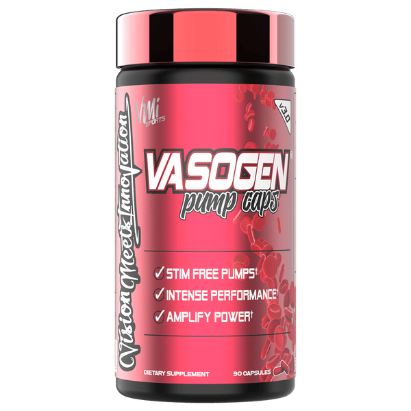 www.vmisports.com Vasodilator 90ct Vasogen®Pump Caps V3.0 - 90 Caps
